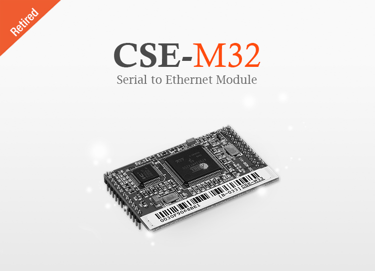 2 ports uart to ethernet tcp ip module cse m32-retired