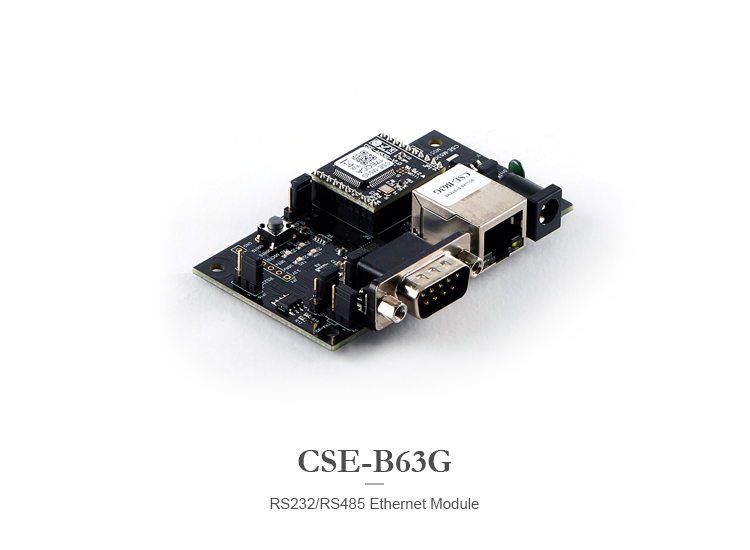 rs232 rs485 to ethernet board cse b63g