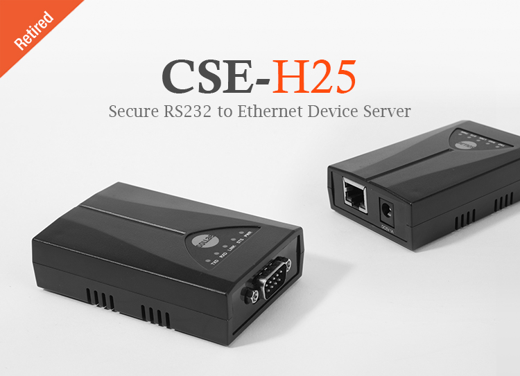 rs232 to ethernet tcp tls ssl converter cse h25